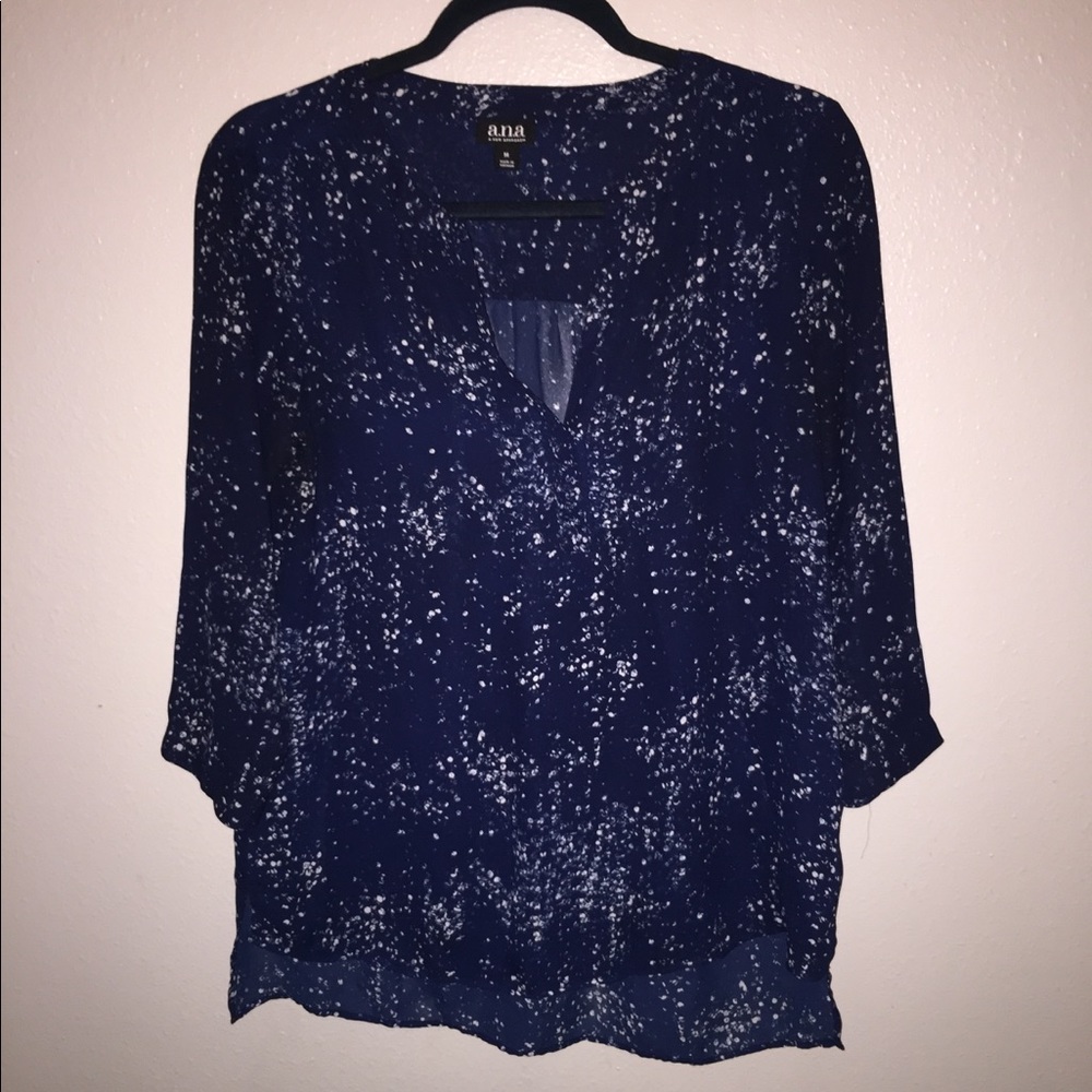 A.N.A patterned blouse
